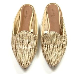 Universal Thread Raffia Mules